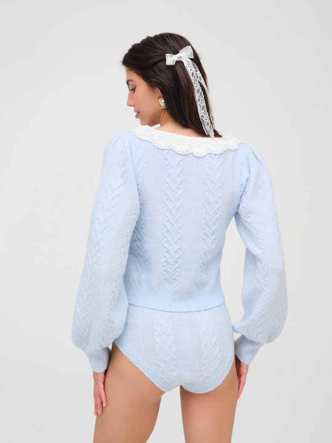 Cupid Cable Knit Cardigan