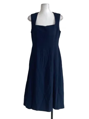 Dark Blue A Line Dress