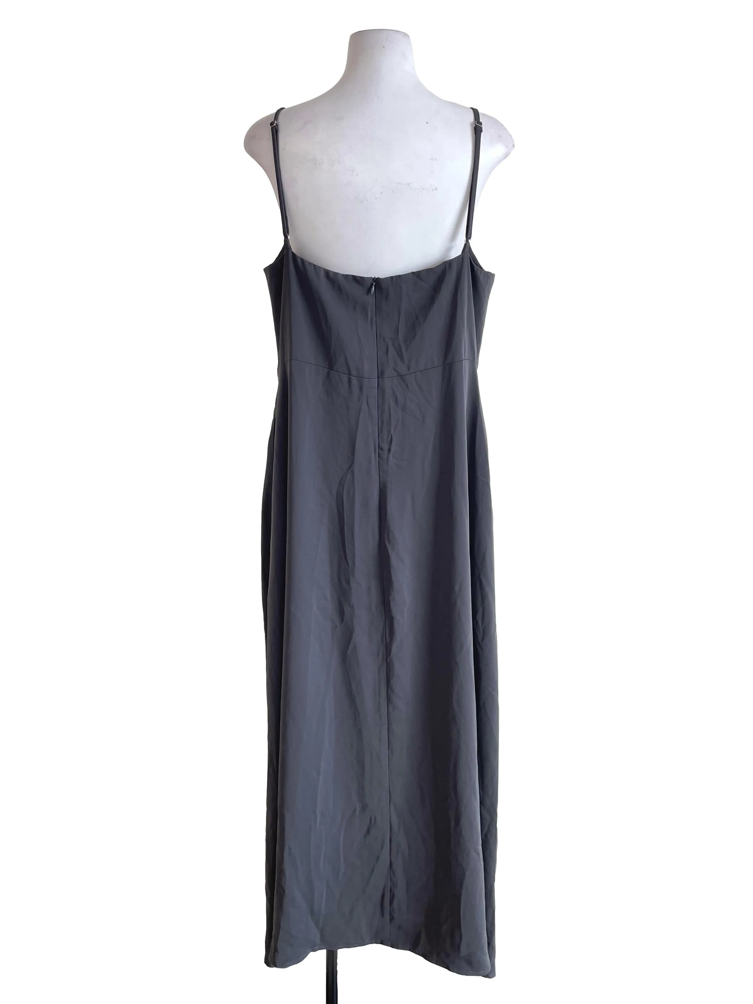 Dark Grey A-Line Cami Dress