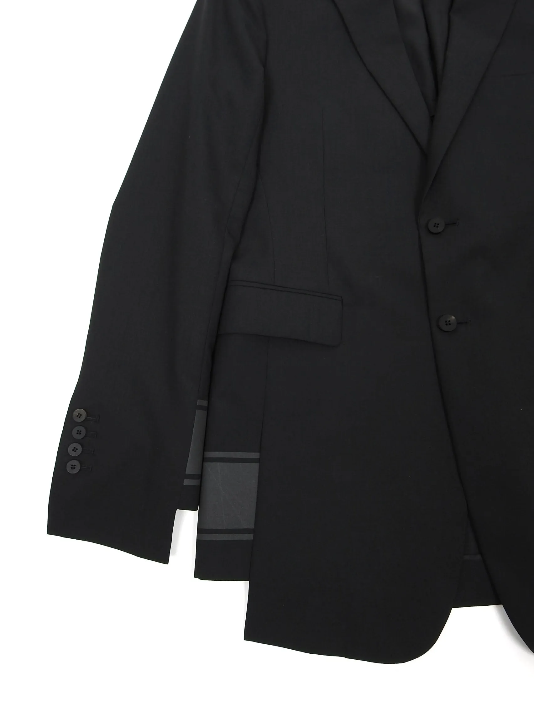 D.Gnak Black Blazer Size 52