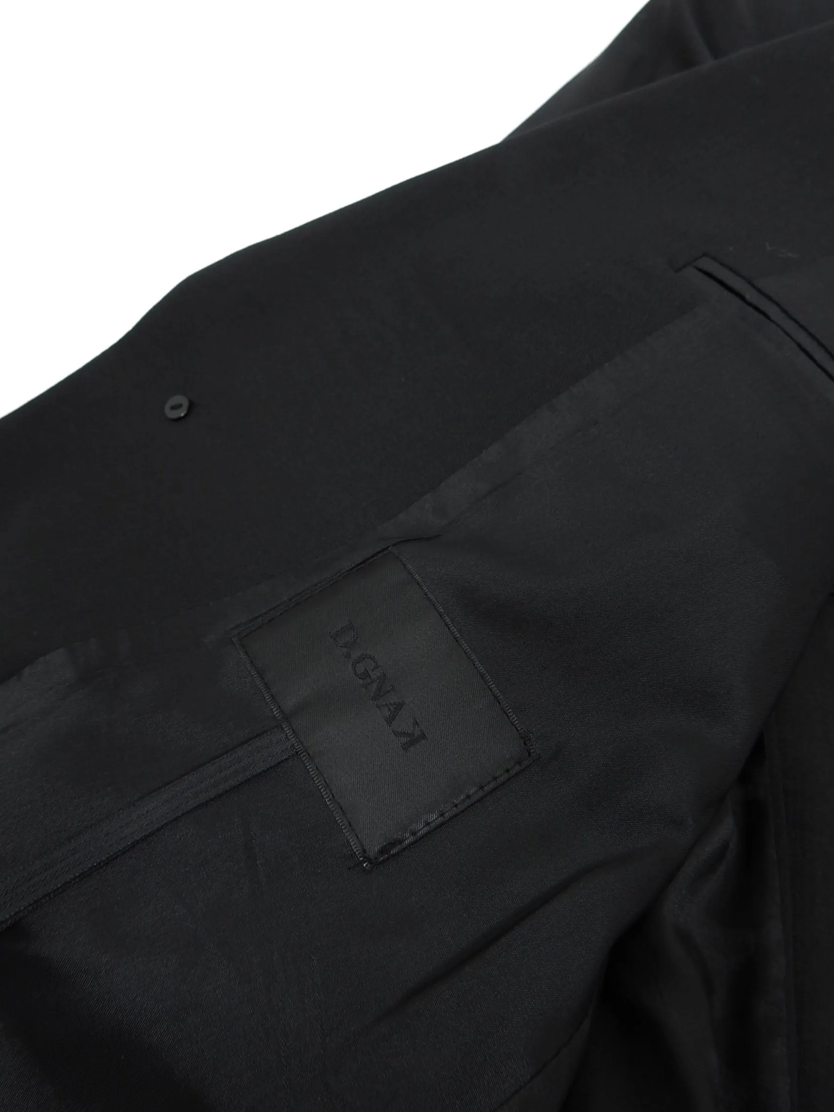 D.Gnak Black Blazer Size 52