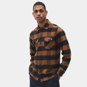 DICKIES Sacramento Flannel Shirt Black/Brown Duck Plaid