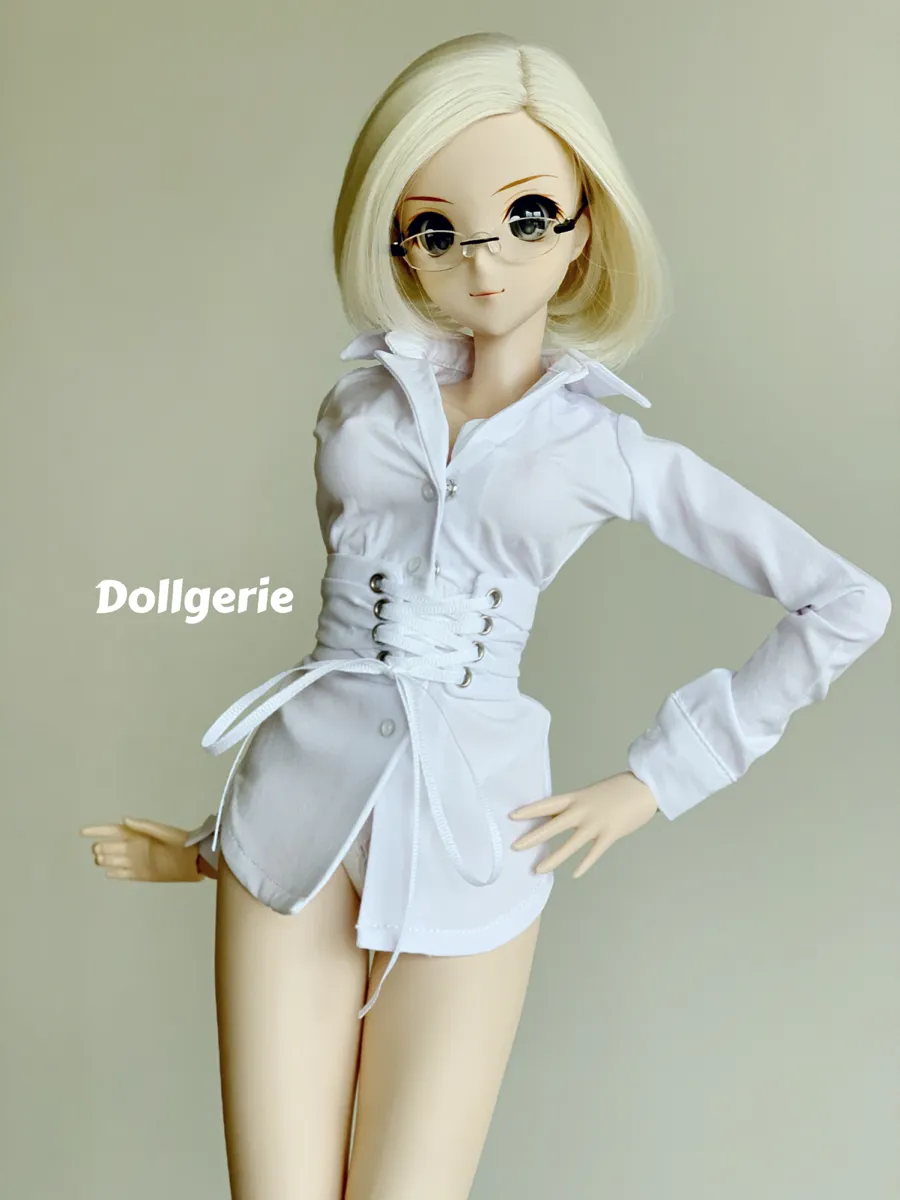 Dollgerie Slim Fit Boyfriend Shirt Dress for Smartdoll / DD