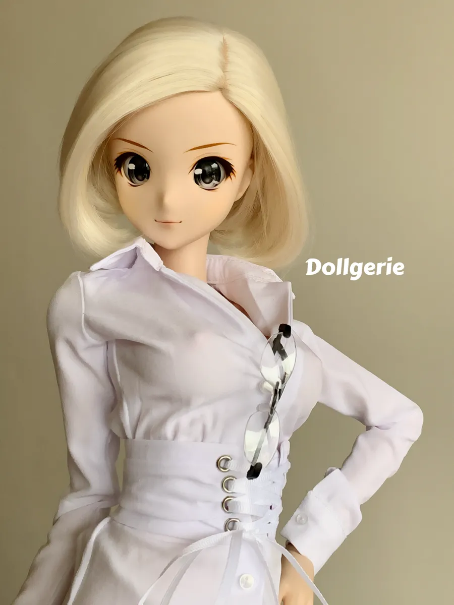 Dollgerie Slim Fit Boyfriend Shirt Dress for Smartdoll / DD