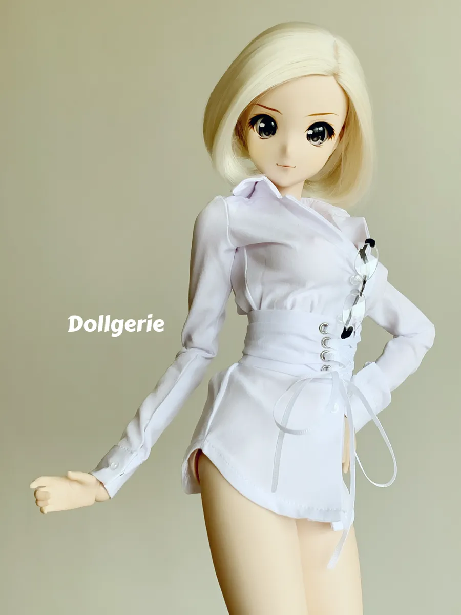 Dollgerie Slim Fit Boyfriend Shirt Dress for Smartdoll / DD