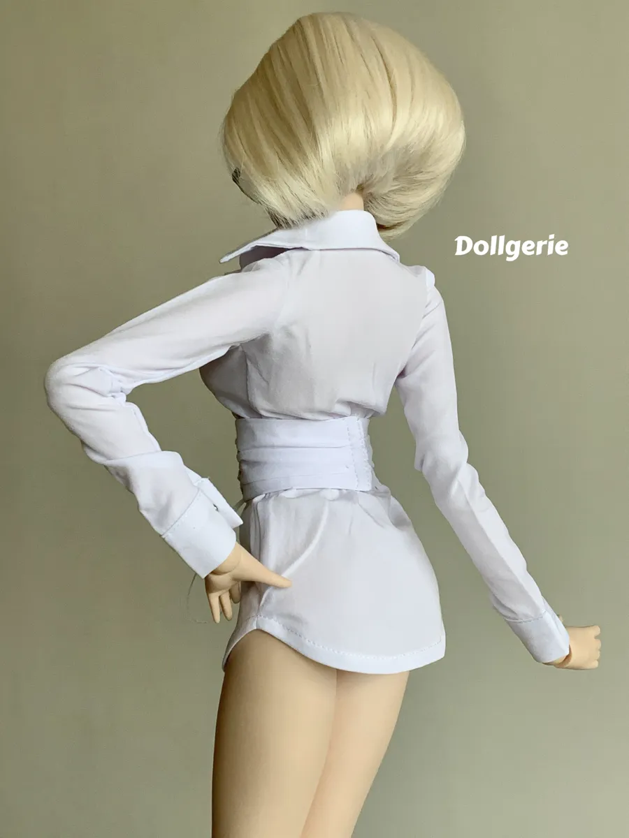 Dollgerie Slim Fit Boyfriend Shirt Dress for Smartdoll / DD