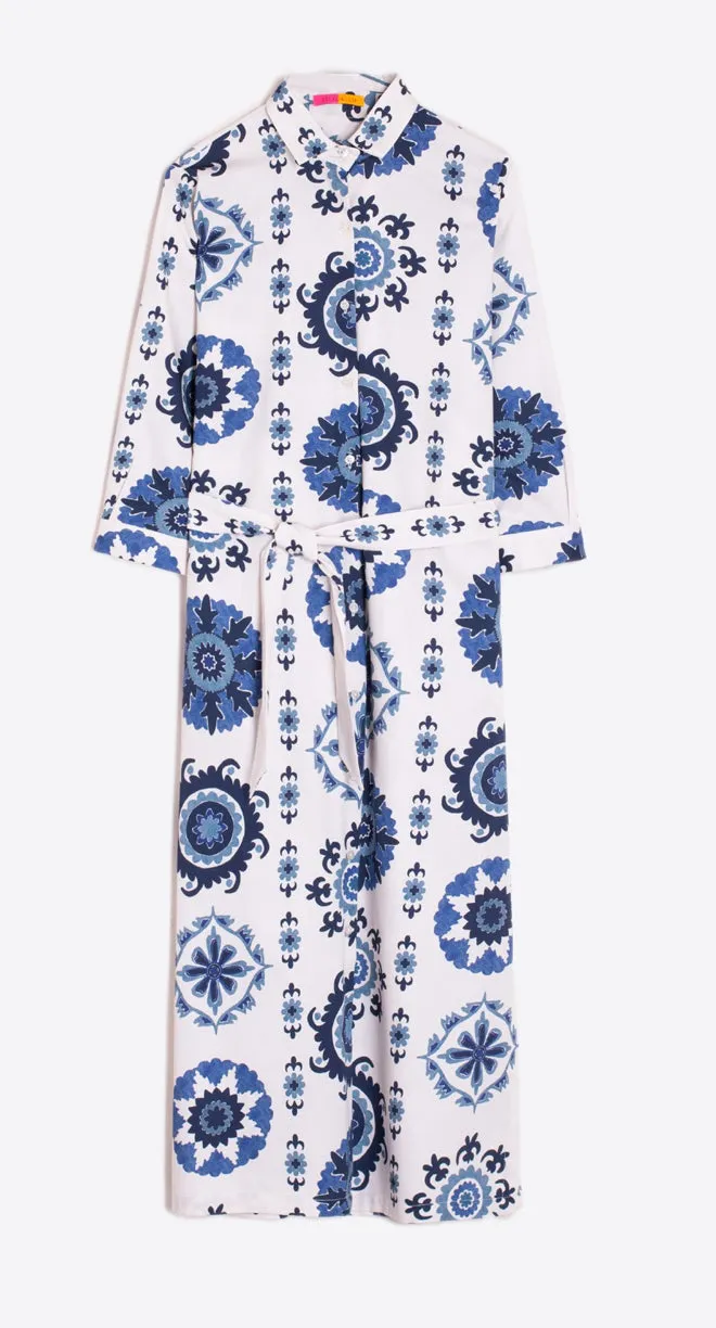 DRESS ANTONELLA SUZANI AZUL