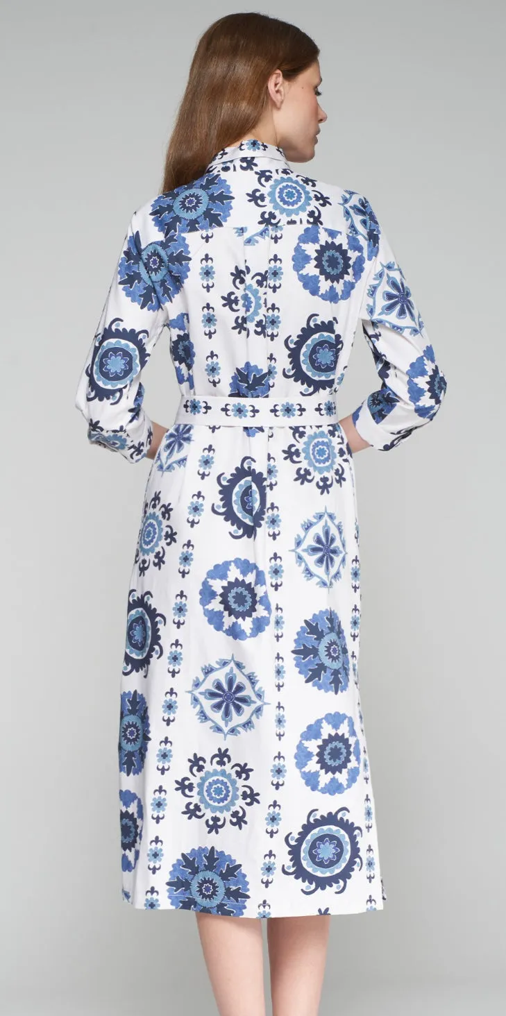 DRESS ANTONELLA SUZANI AZUL