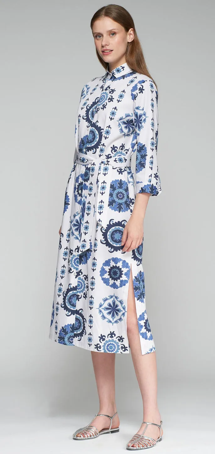 DRESS ANTONELLA SUZANI AZUL
