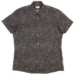 Dries Van Noten Green Pattern SS Shirt Size 52