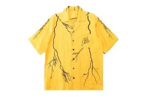 DSM - Lightning Button Up - yellow