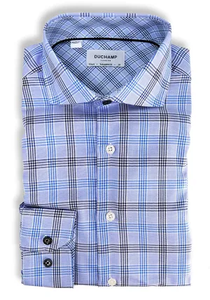 Duchamp London Check Dress Shirt