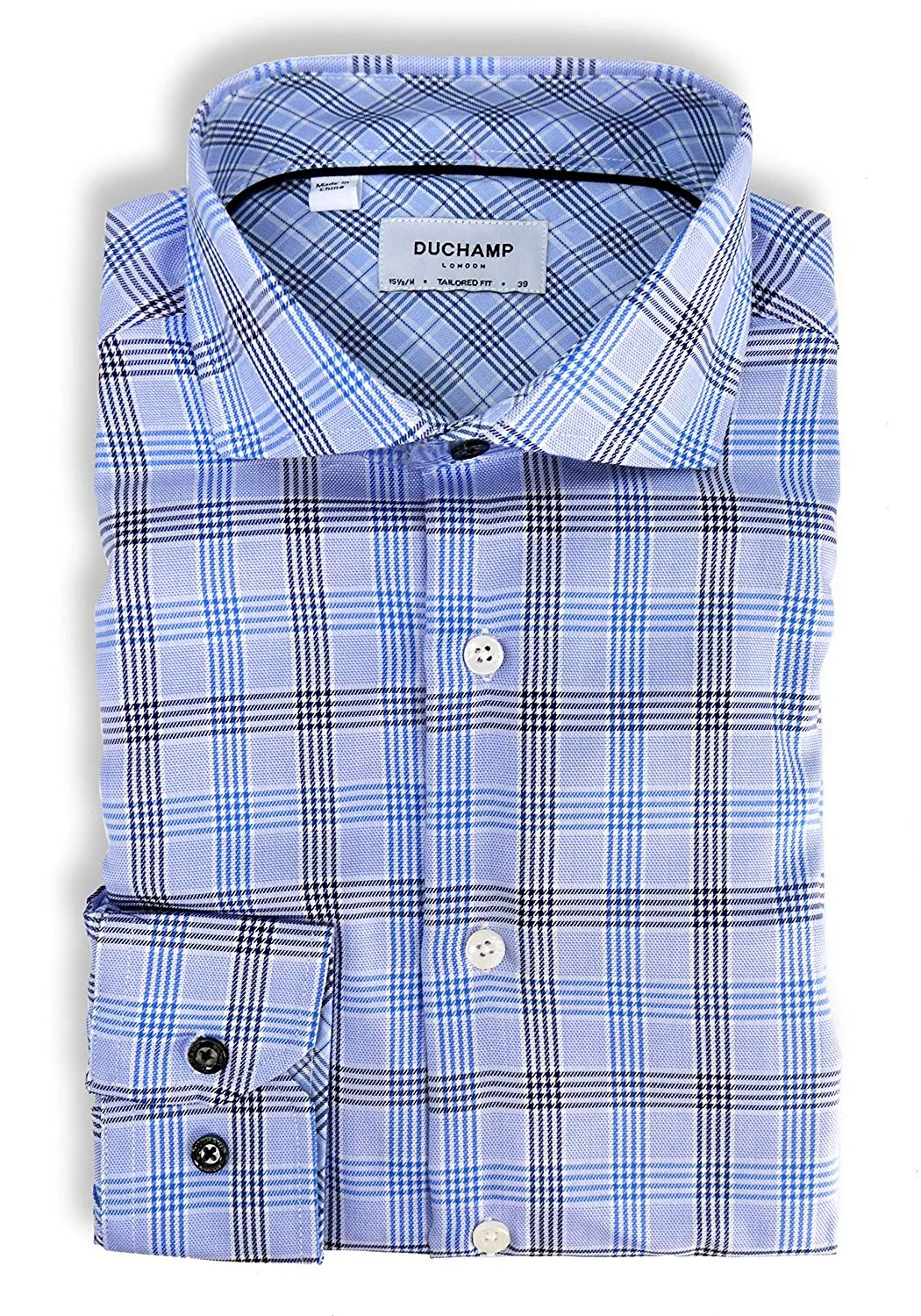 Duchamp London Check Dress Shirt