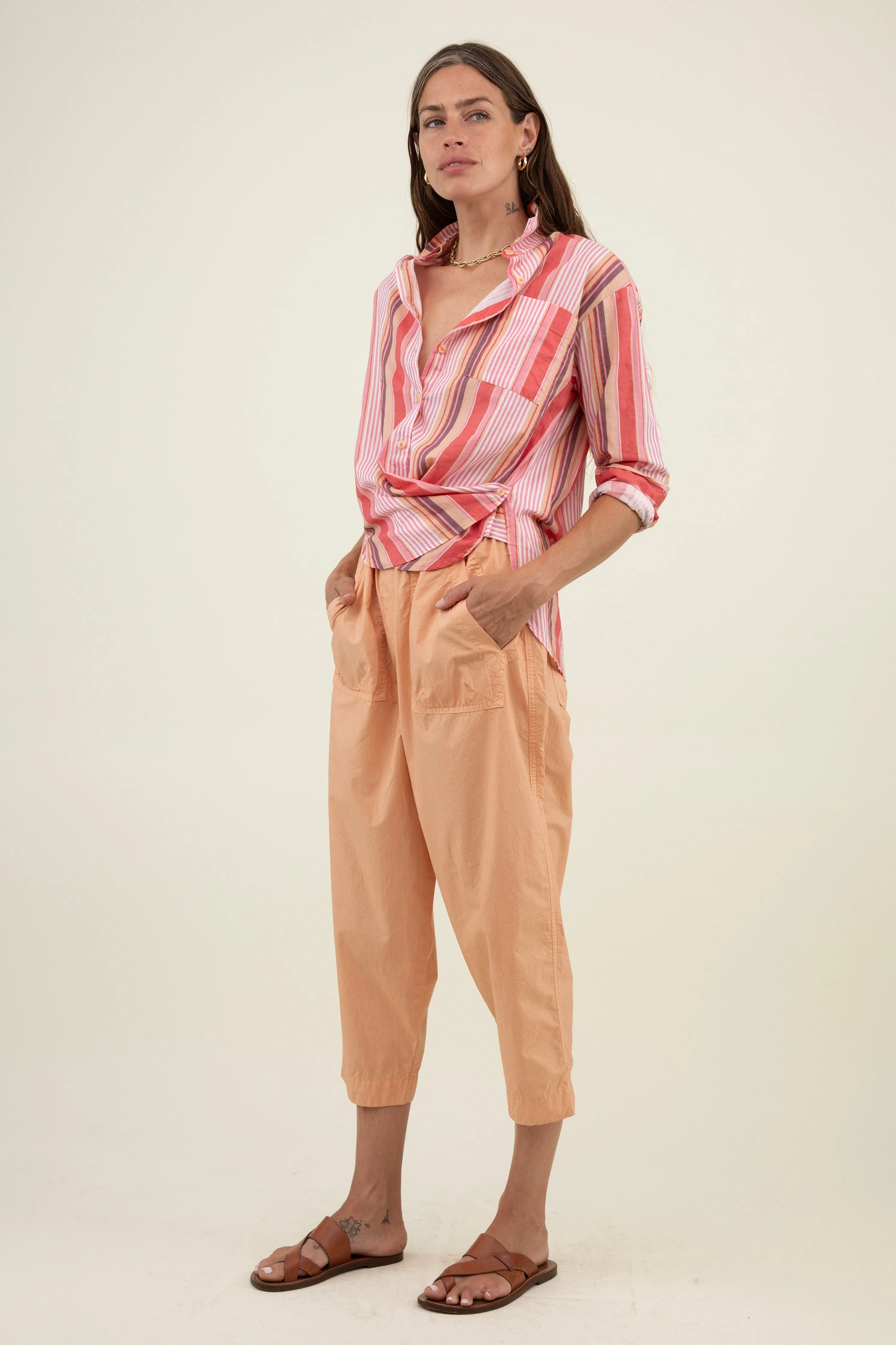 DUKE SMALL STRIPE CABO - TAN