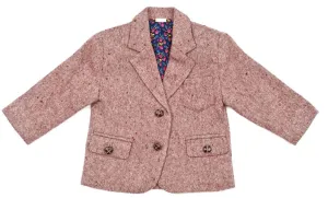 EGG Baby Pink Tweed Blazer