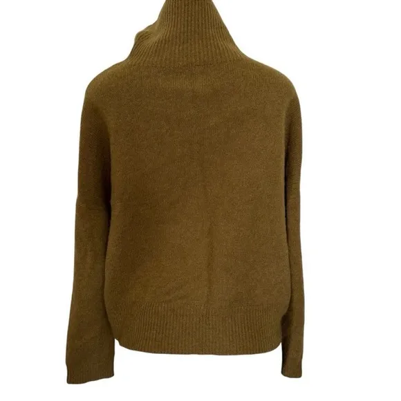 Eileen Fisher Merino wool Cashmere blend Turtleneck pullover sweater
