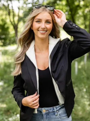 Elan Blazer Sweater