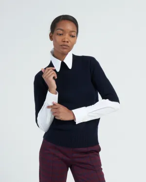 elbow sleeve turtleneck - pirate