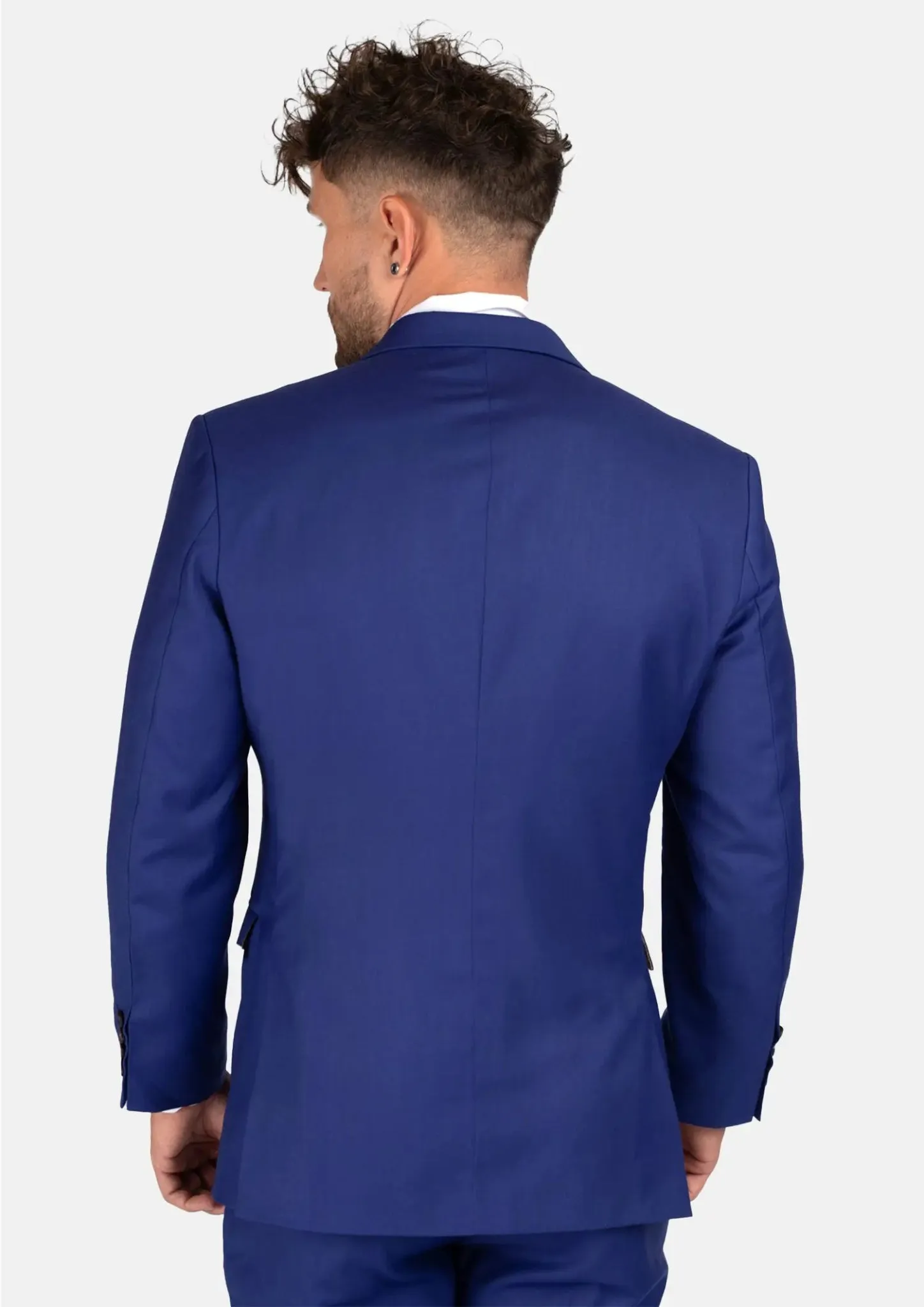 Ellis Royal Blue Twill Jacket