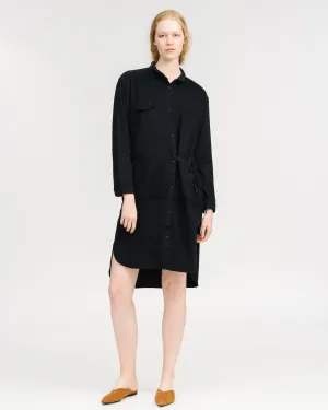 Elna shirt dress in ink