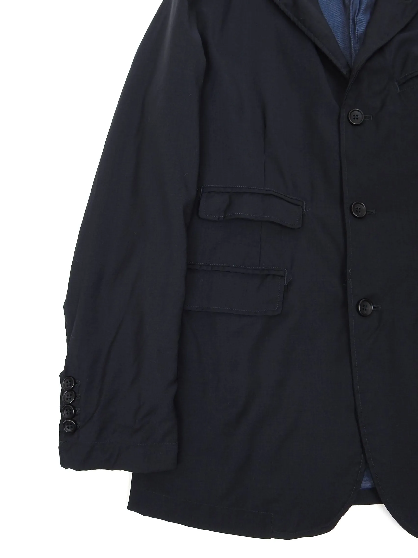 Engineered Garment Navy Wool Blazer Size Small