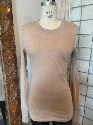 Enza Costa Easy Cuffed Sweater