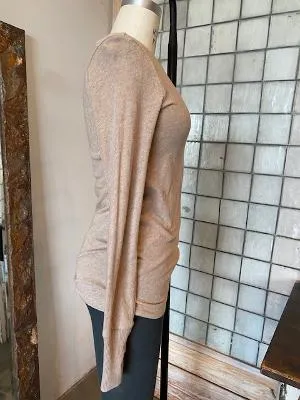 Enza Costa Easy Cuffed Sweater