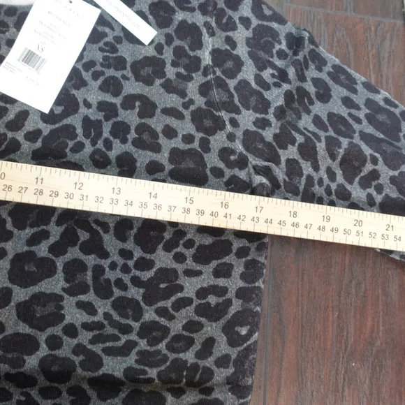 Equipment Rei Leopard-Print Cotton &amp; Cashmere Sweater Women's Pullover size XS