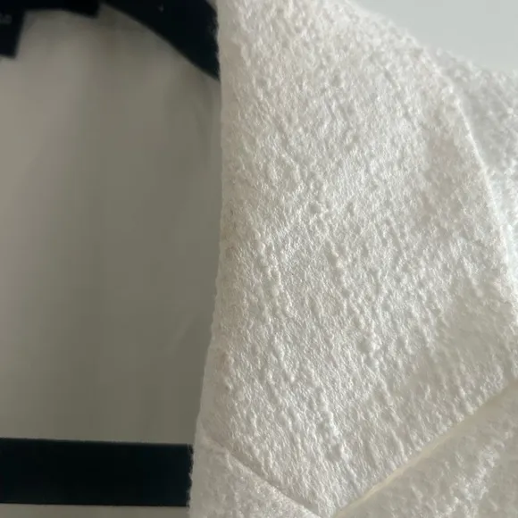 Express White Tweed Blazer
