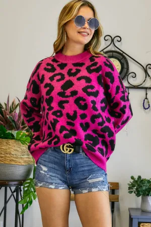 Feeling Feisty Oversized Sweater