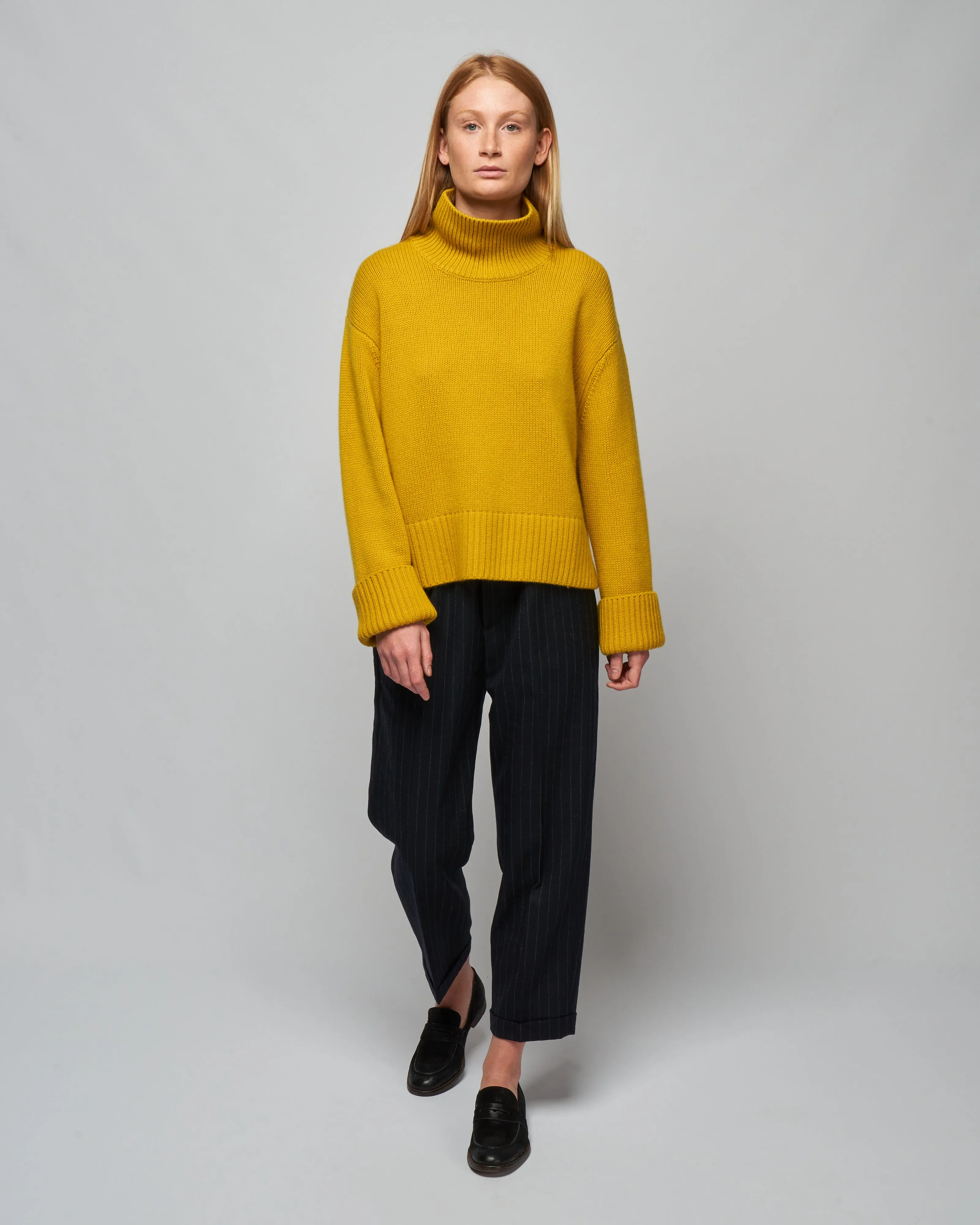 fleur sweater - dijon