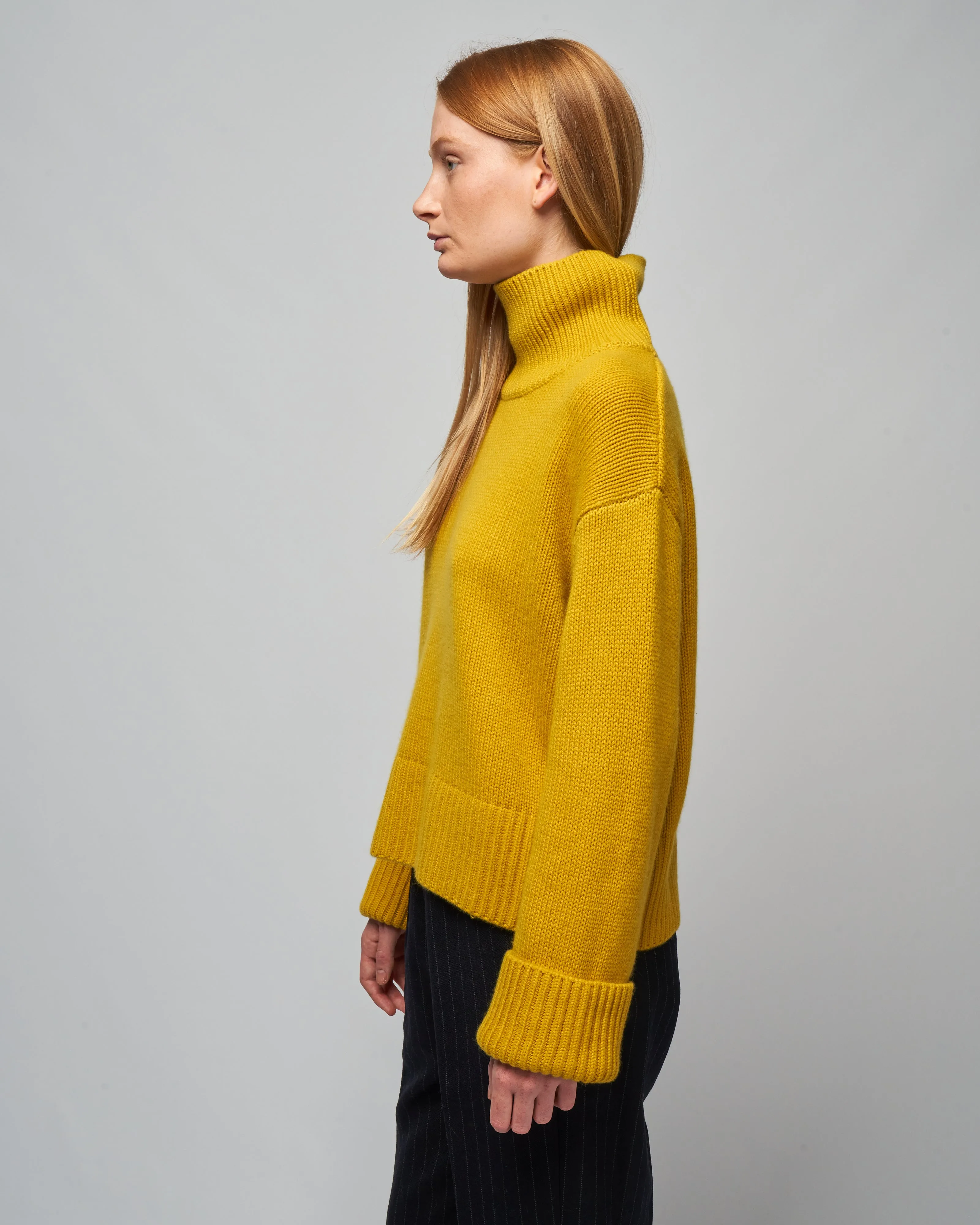 fleur sweater - dijon
