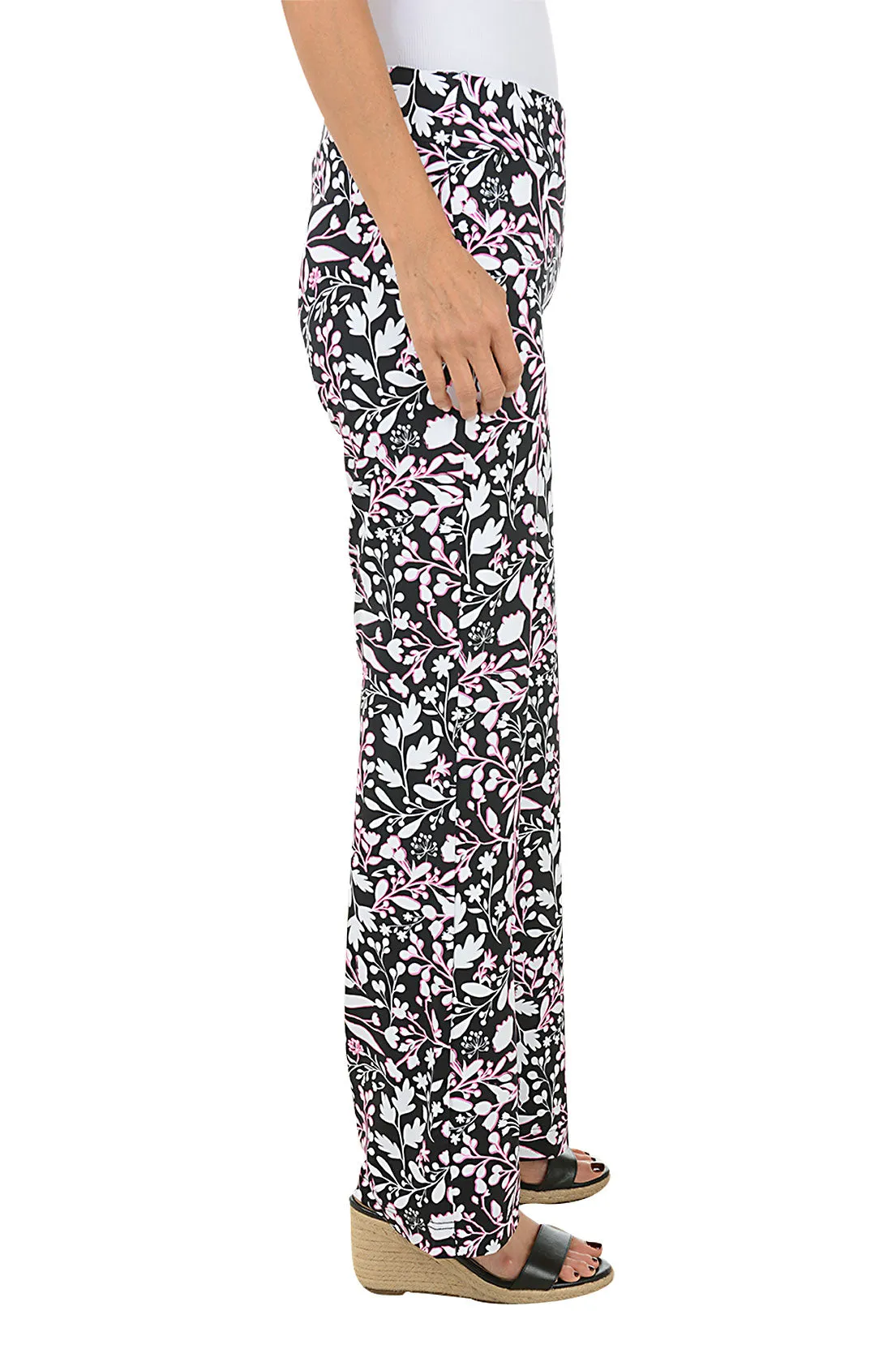 Floral Stencil UPF50  Pull-On Pant