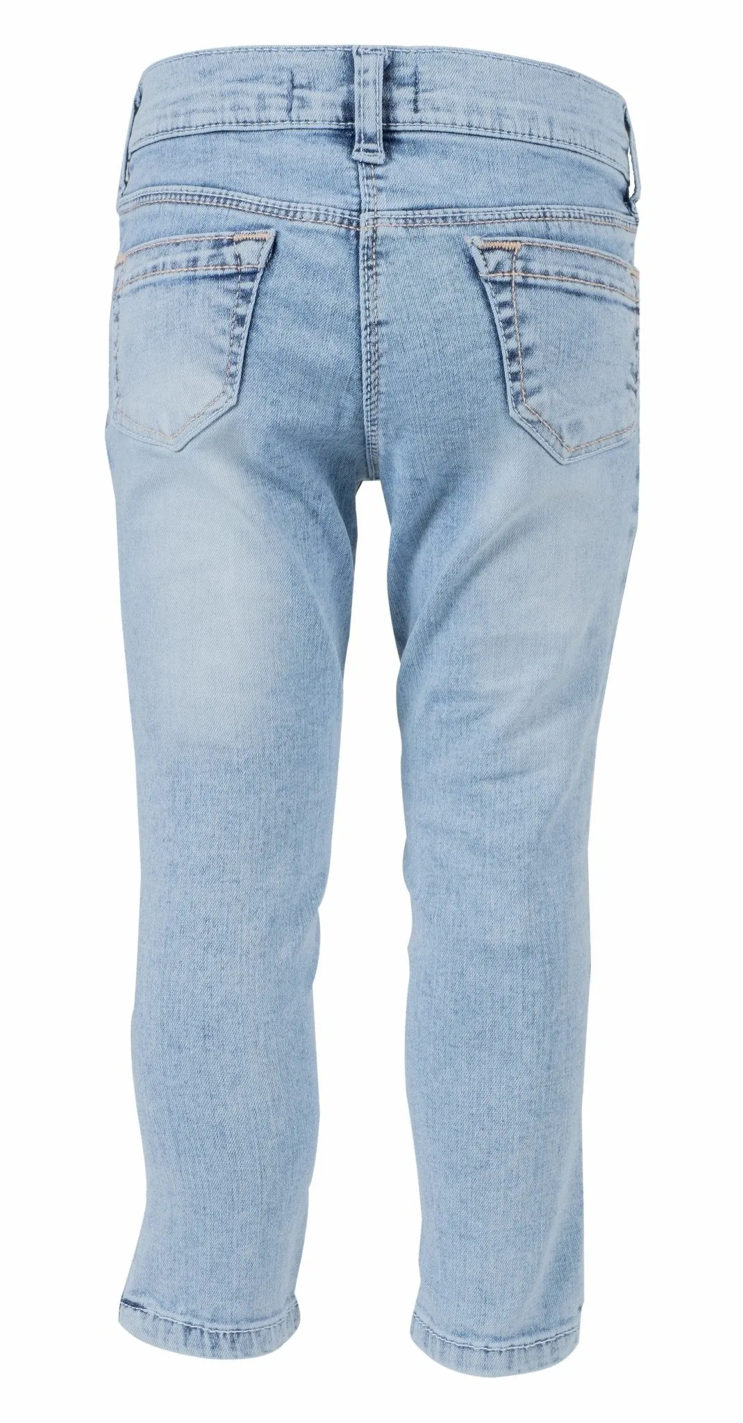 Flower Red Stud Jeans
