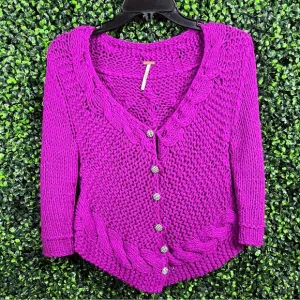 FREE PEOPLE | Cable Knit Sweater