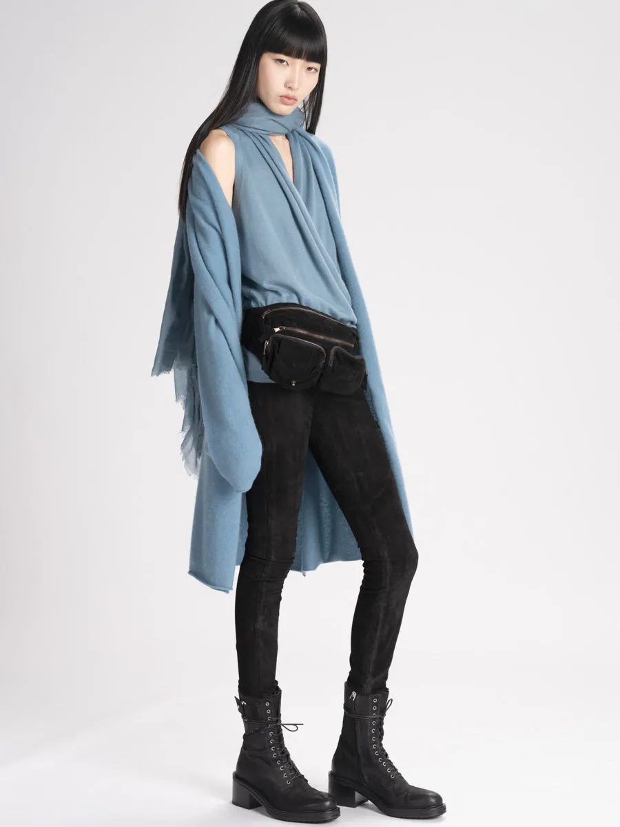 Frenckenberger Cashmere Straight Cardigan Sweater
