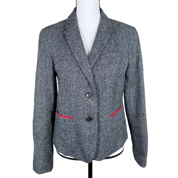 Gap Gray Wool The Academy Blazer