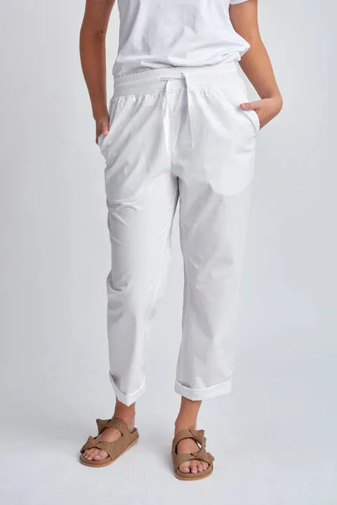 Goondiwindi Cotton Relaxed Cropped Cotton Pant - 2 Colours