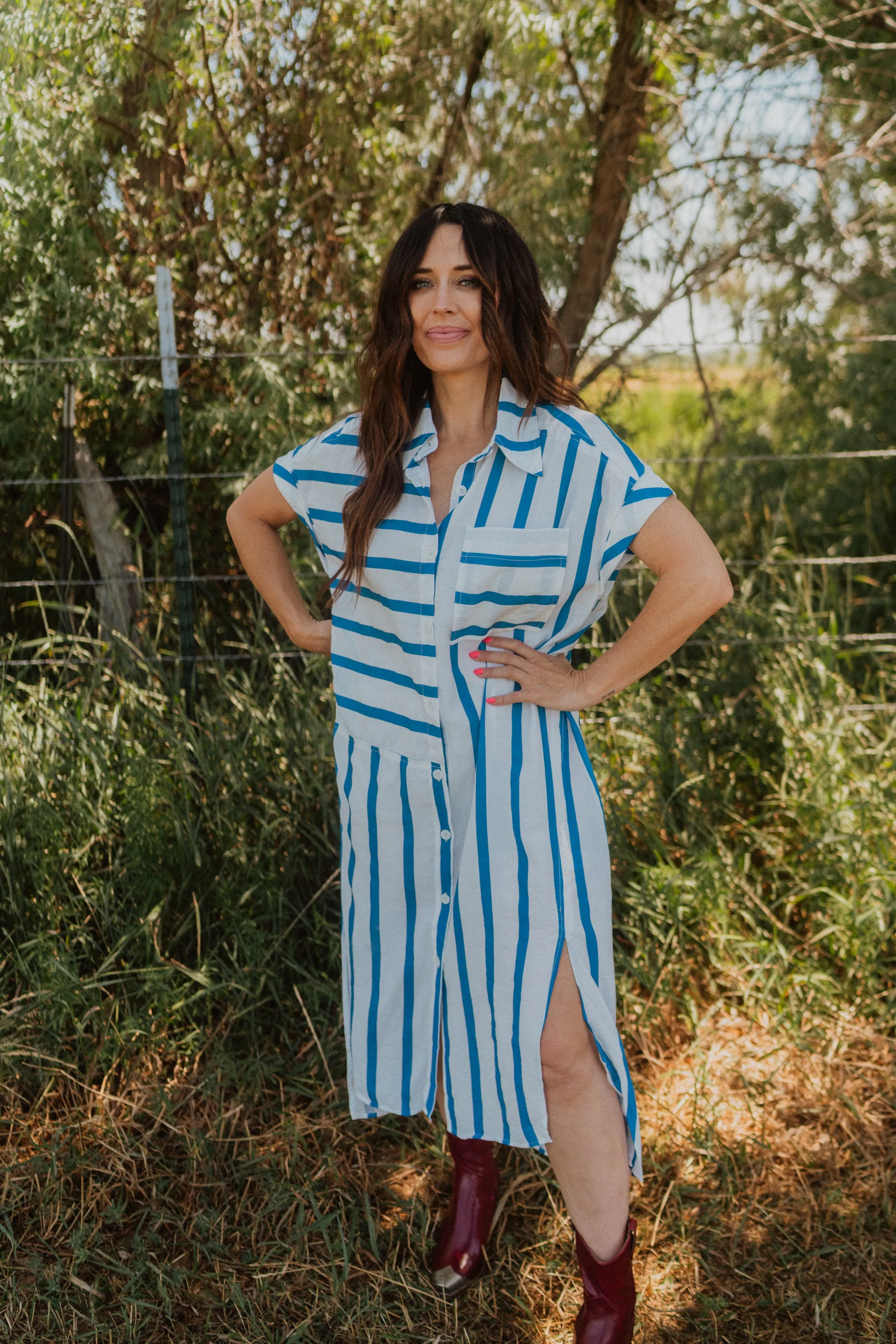 Hailey Shirt Dress