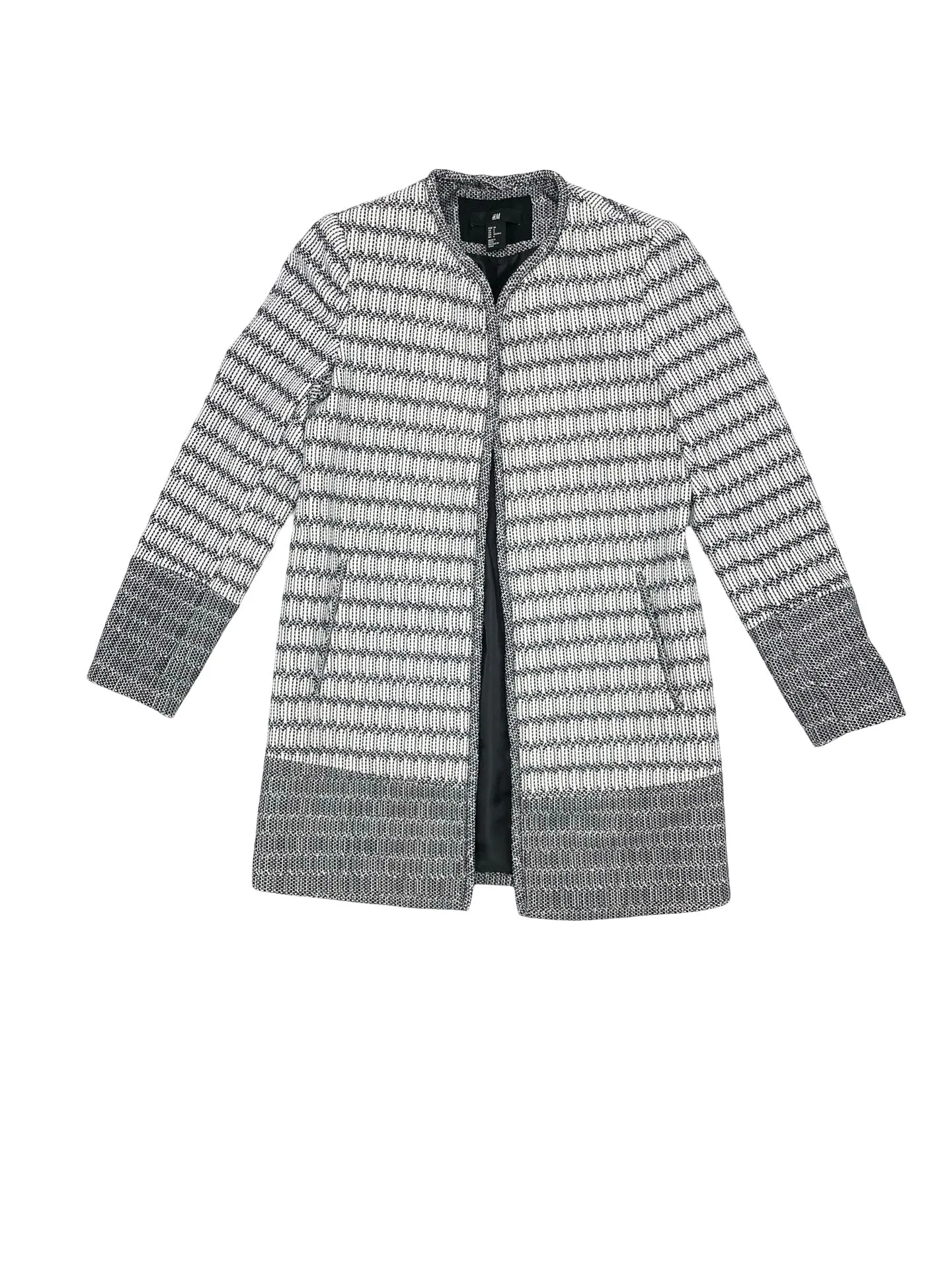 H&M tweed open blazer - 6(women)