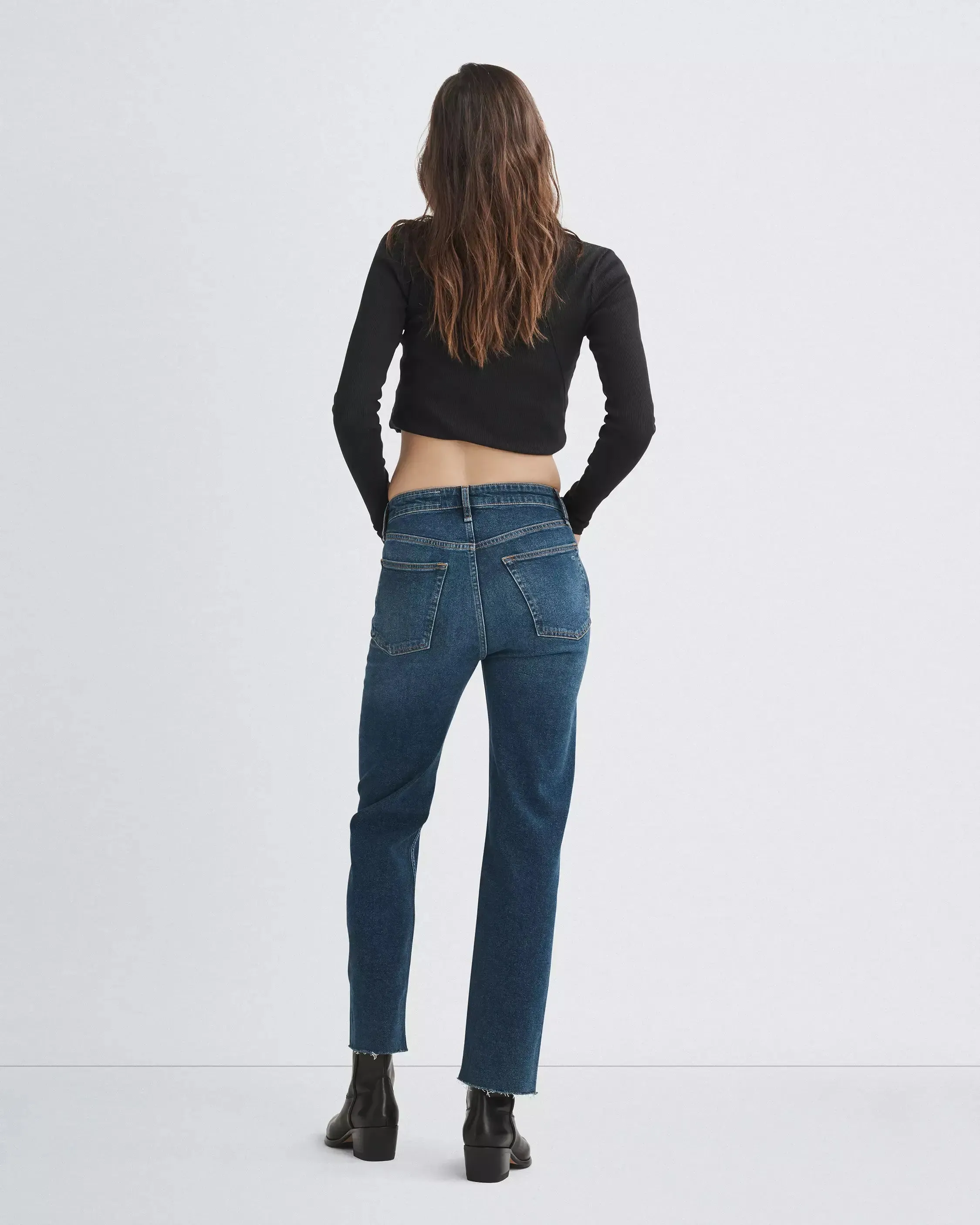 Harlow Pant in Marine wash
