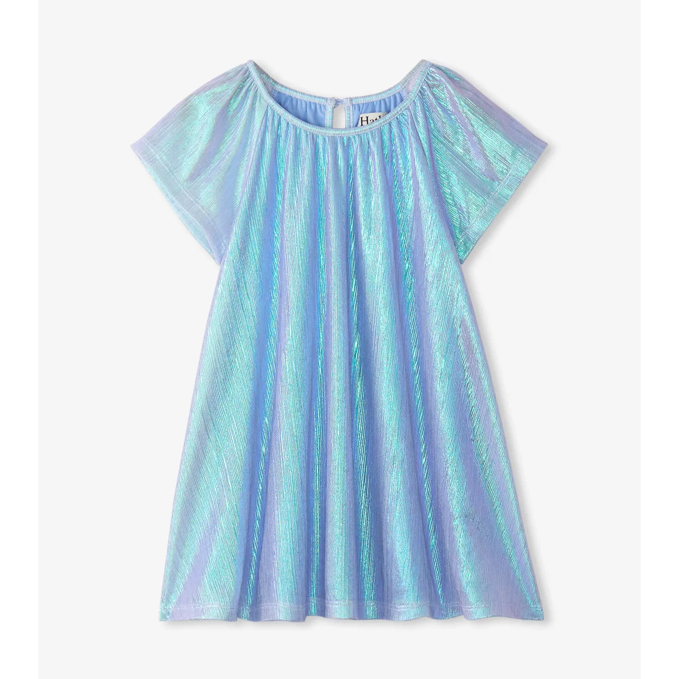Hatley Silver Metallic A-Line Dress