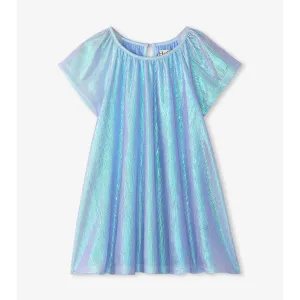 Hatley Silver Metallic A-Line Dress