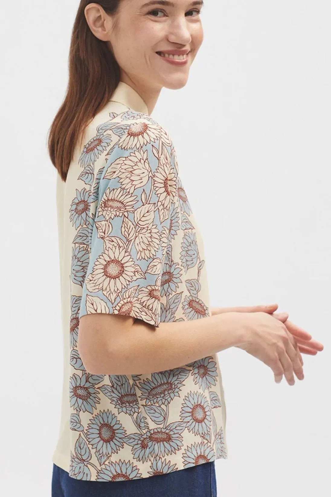 Helianthus Print Shirt