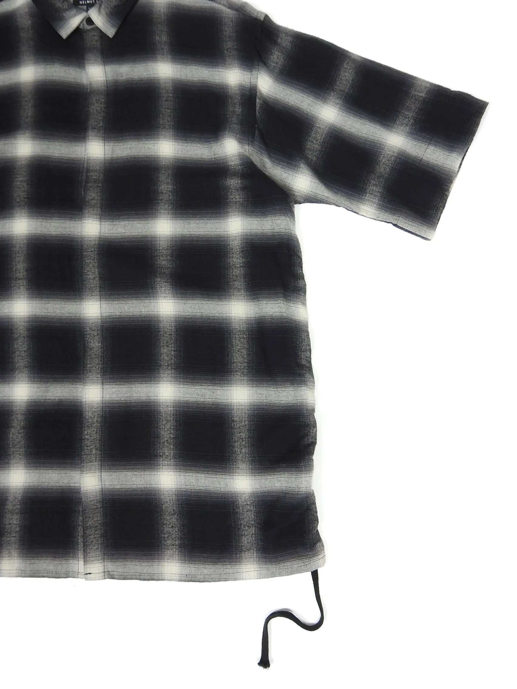Helmut Lang Flannel SS Shirt Size Large