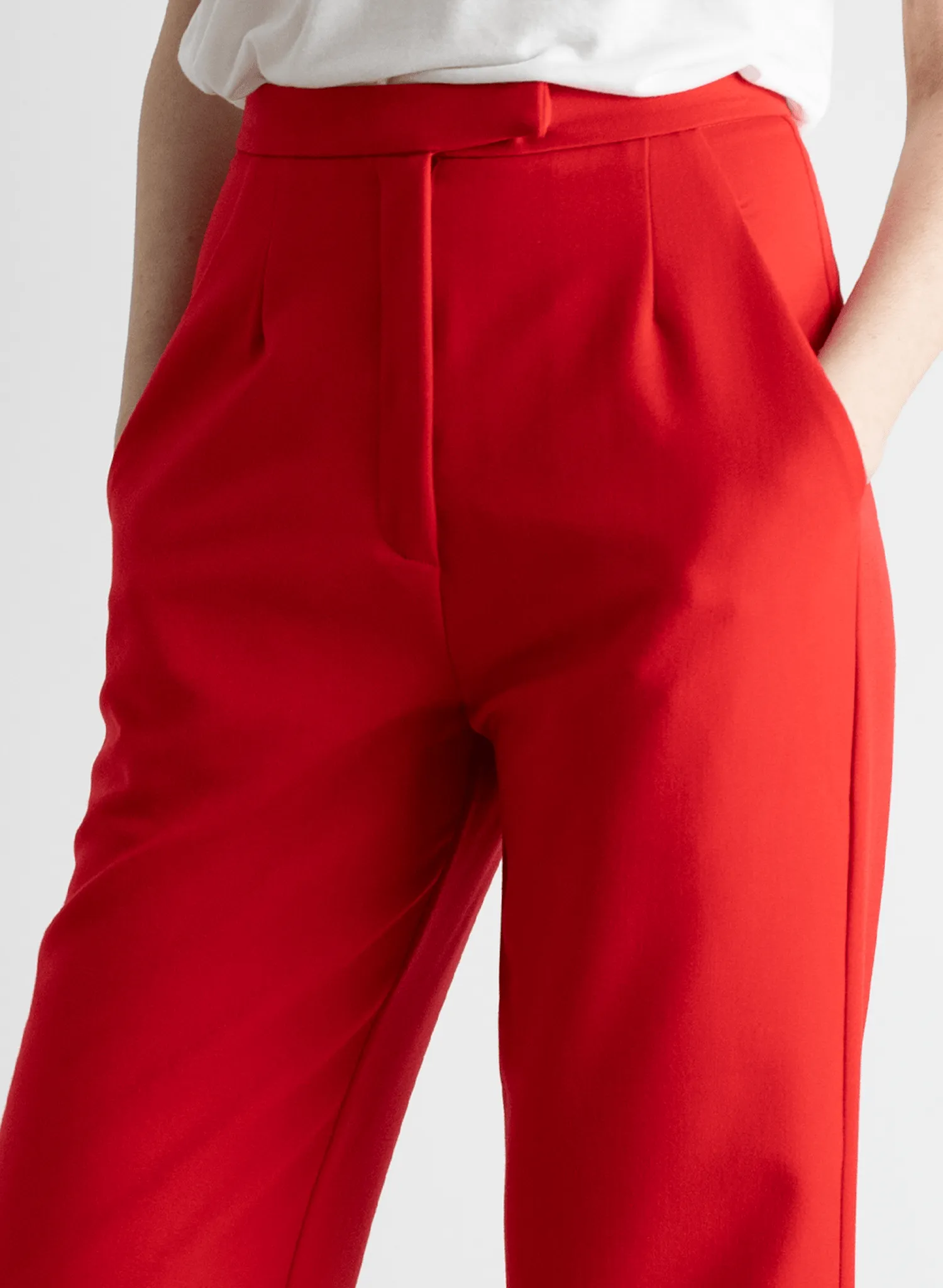 Hepburn Pant - Red