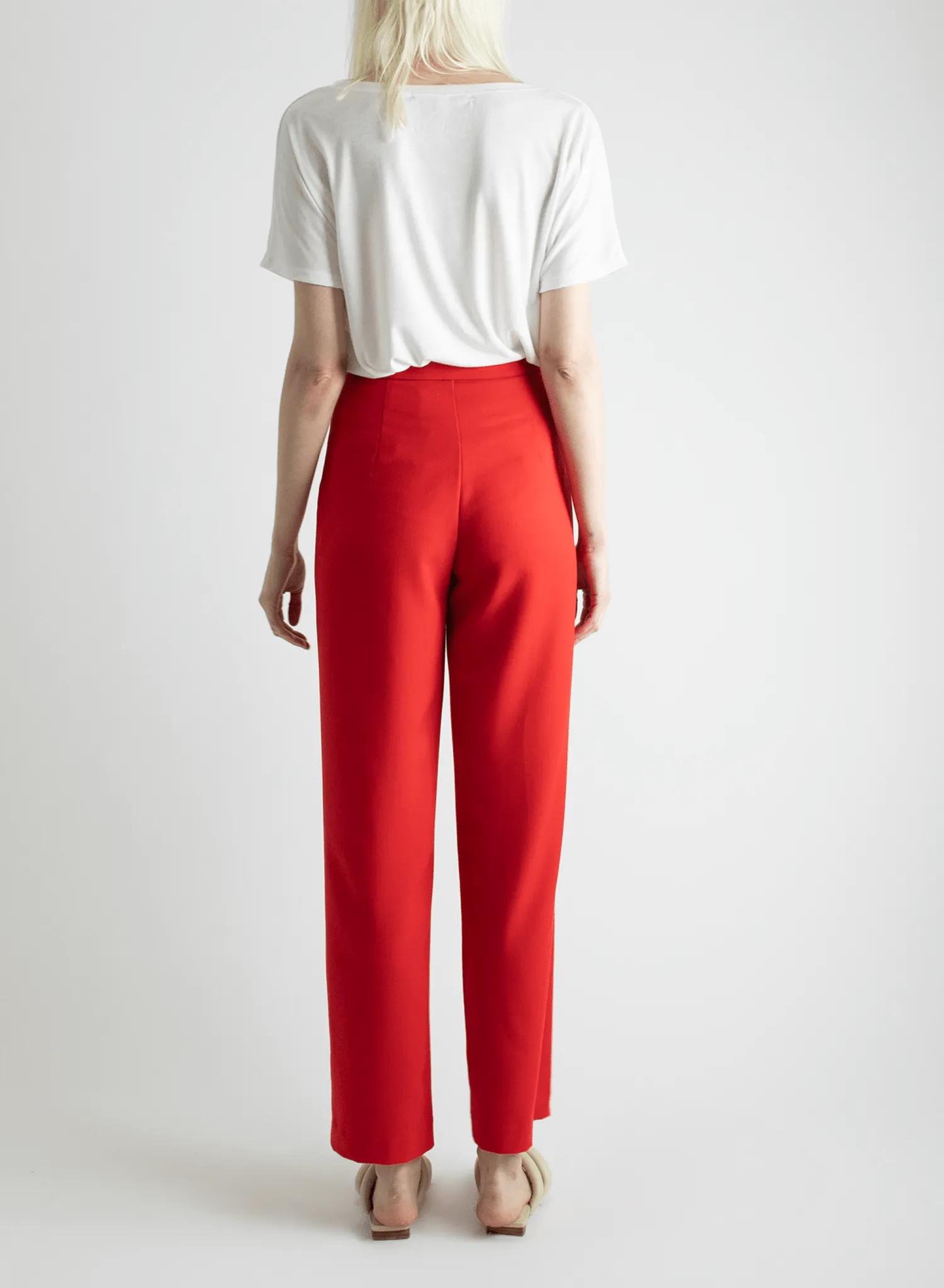 Hepburn Pant - Red