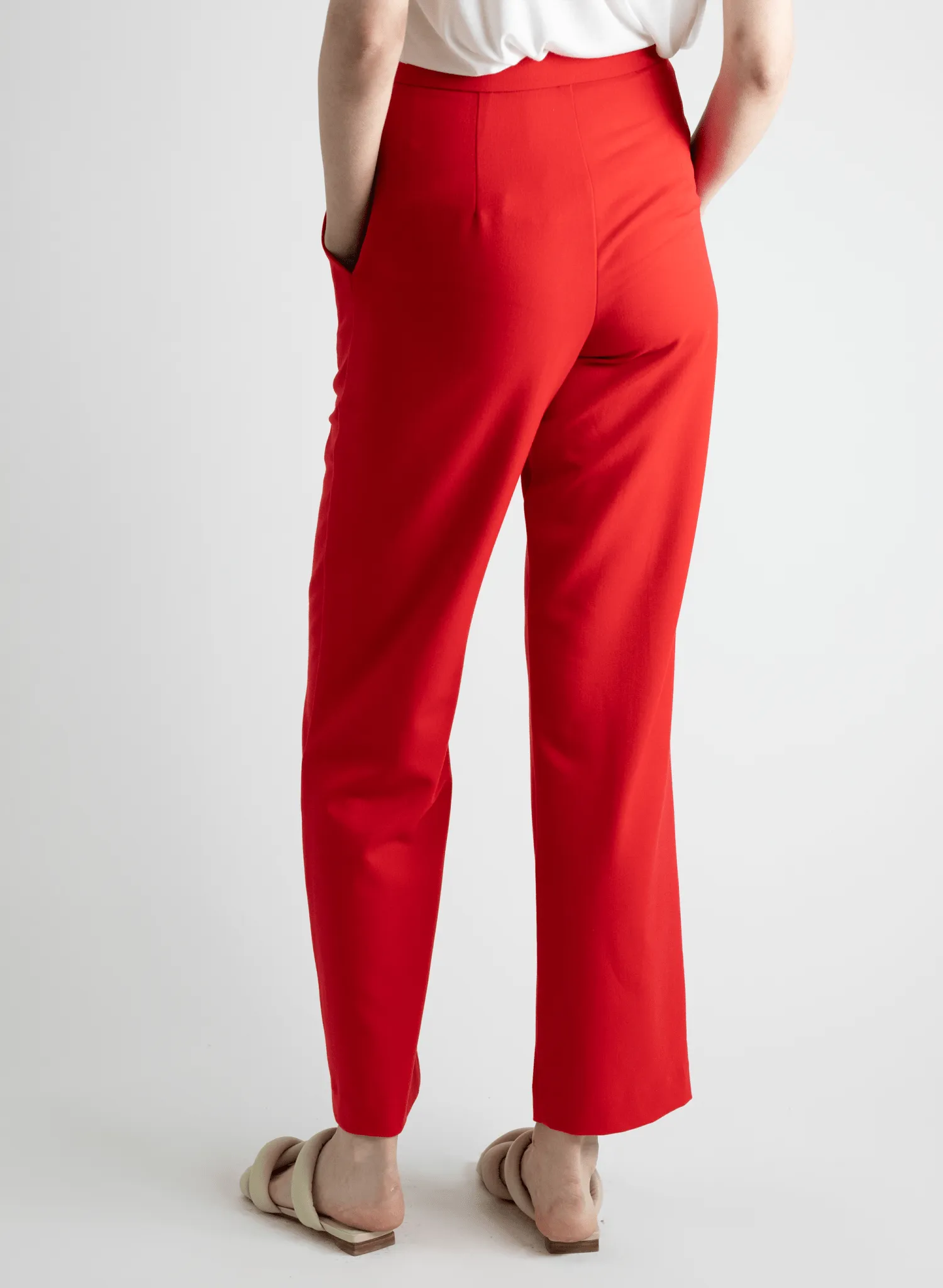 Hepburn Pant - Red