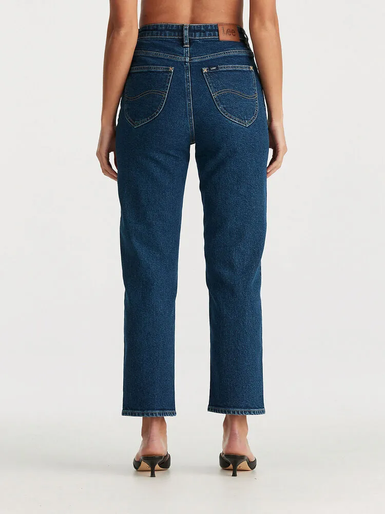 High Straight Crop Jean