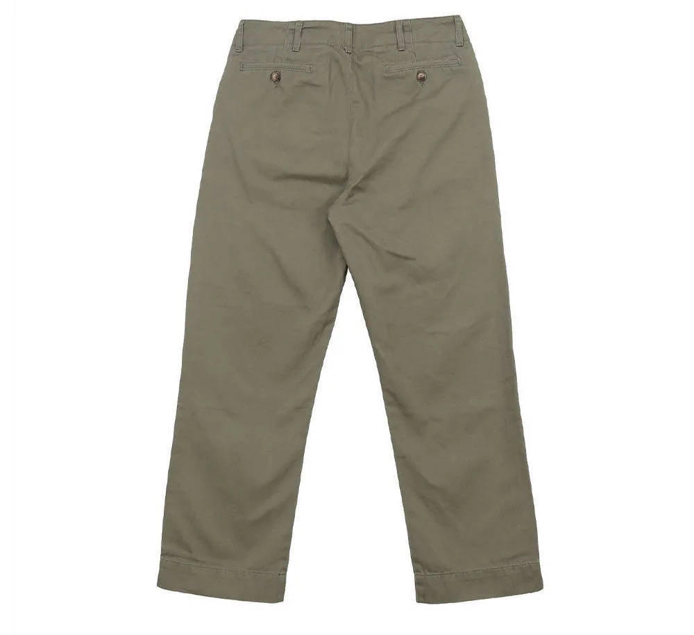 Homebred Herringbone Straight Fit Chino Pant